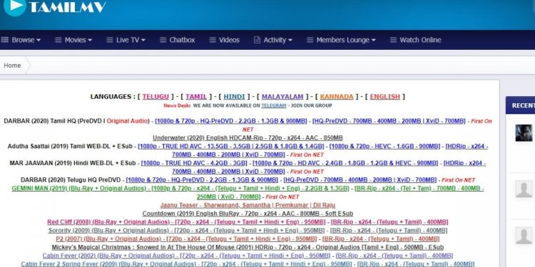 Tamilmv.nn 2021 Tamil Best Movie Downloading Website